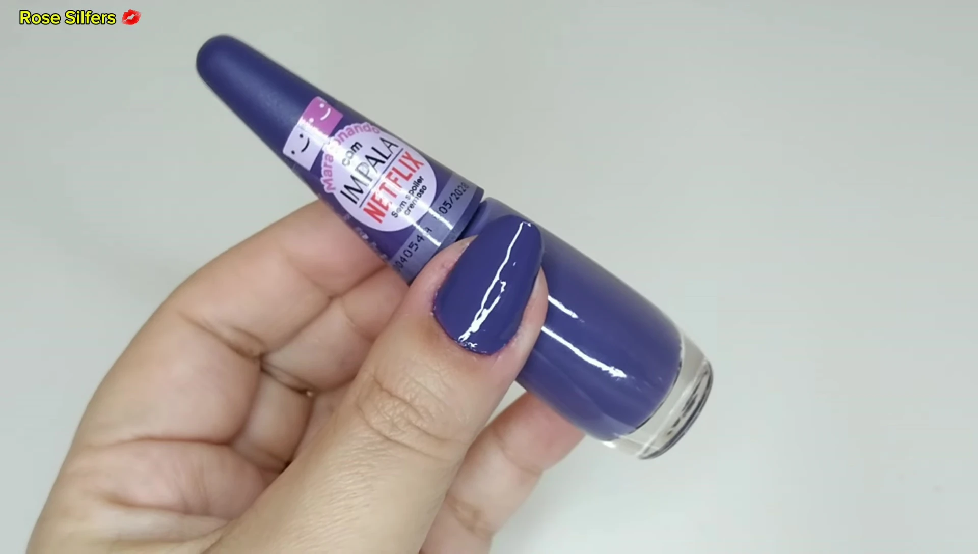 Nails with two coats of Spoiler-Free