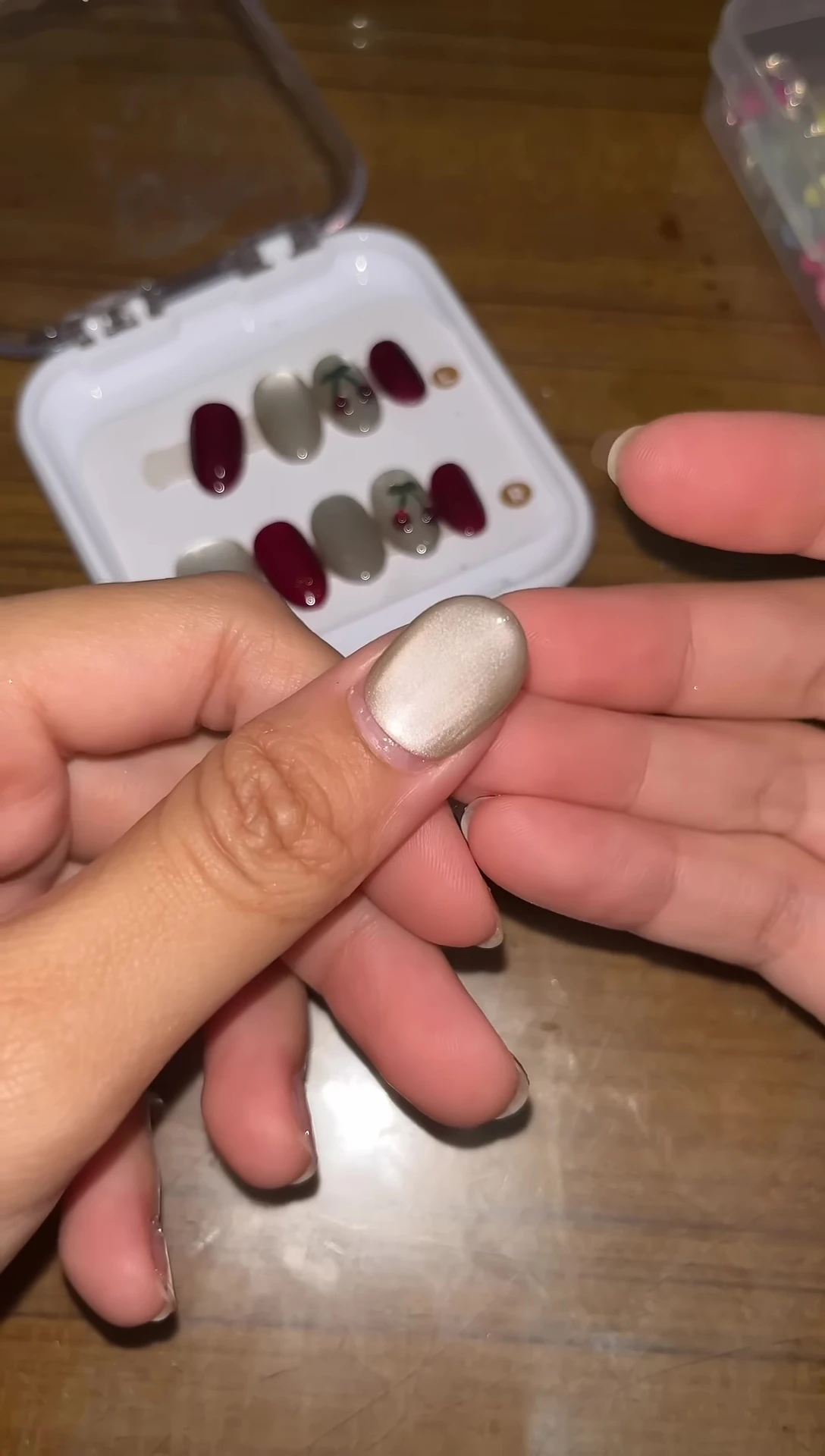 Illustrating the proper application technique