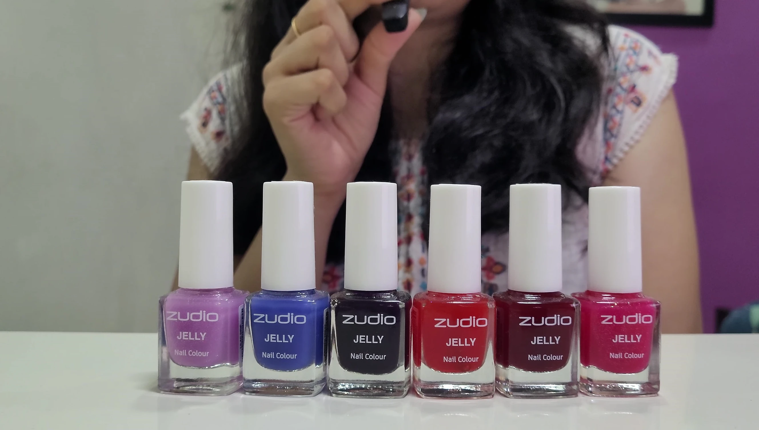 Image showing Westside jelly nail polish collection.