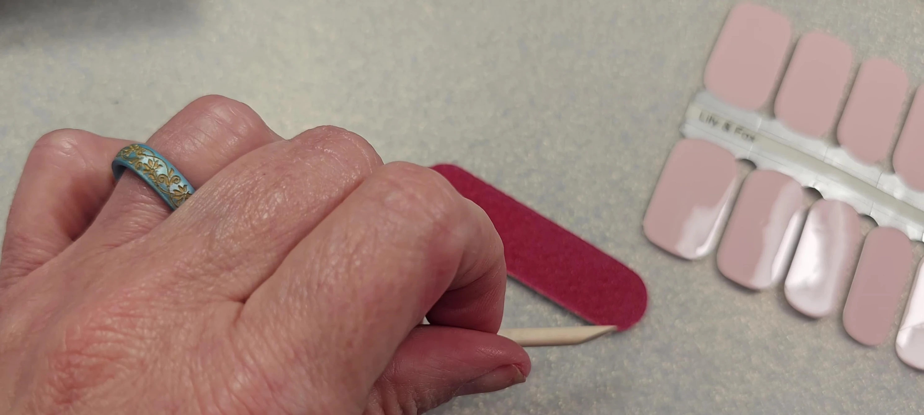 Nail preparation steps