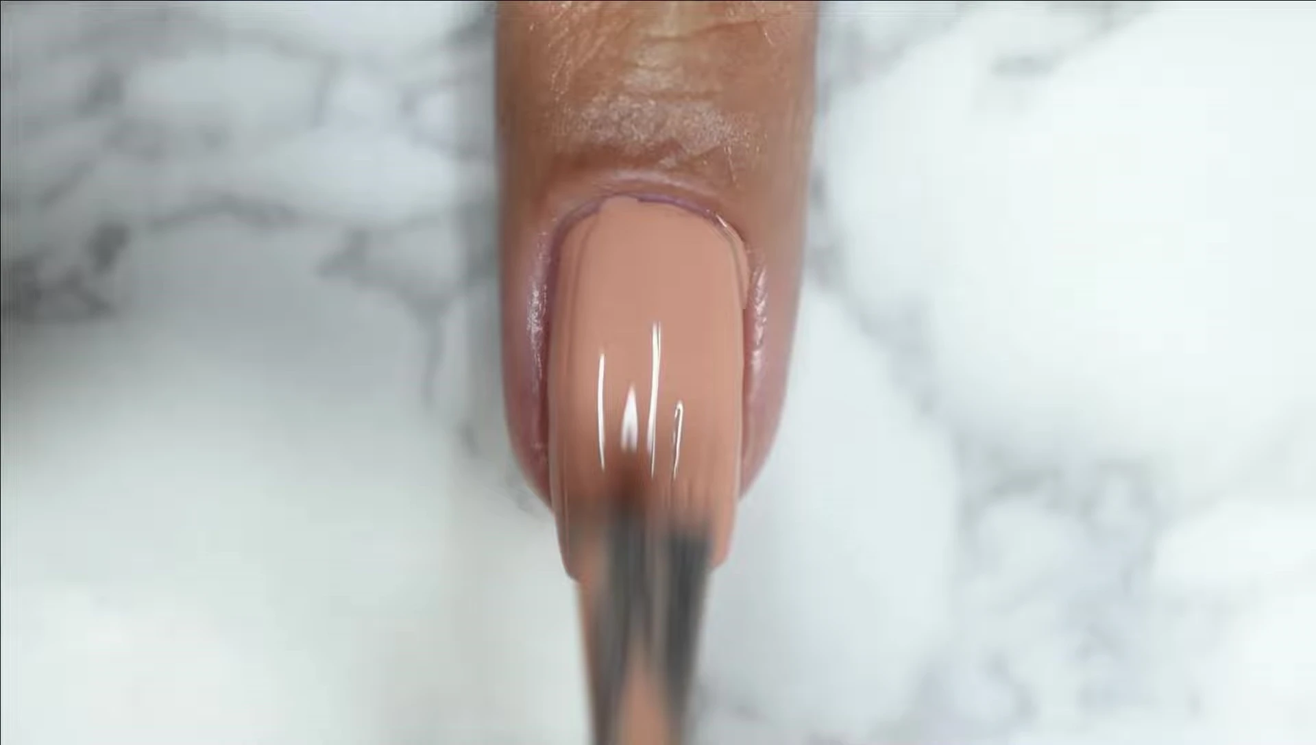 Example of the goopy texture impacting application