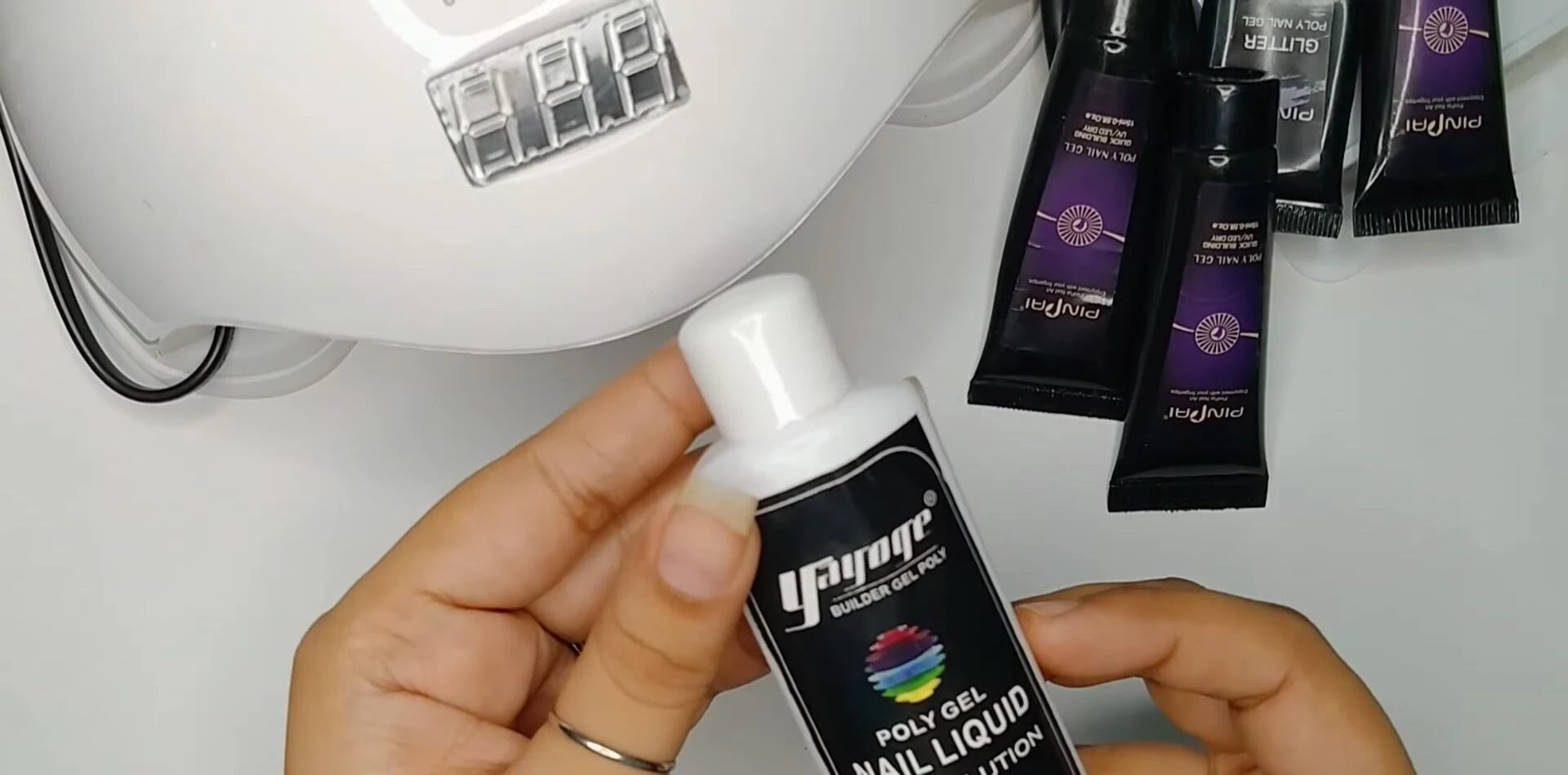 The slip solution bottle and its description.
