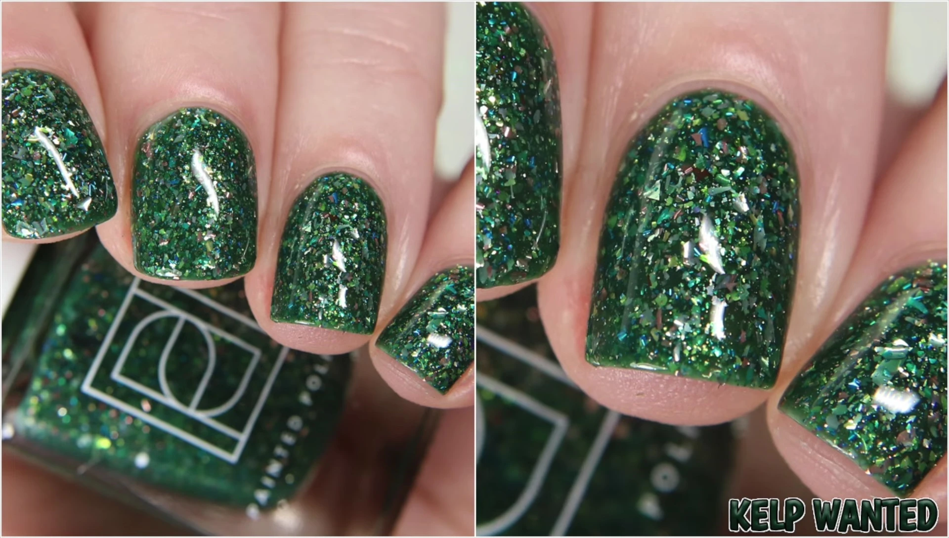 Close-up shot of No Honor Among Reefs nail polish bottle