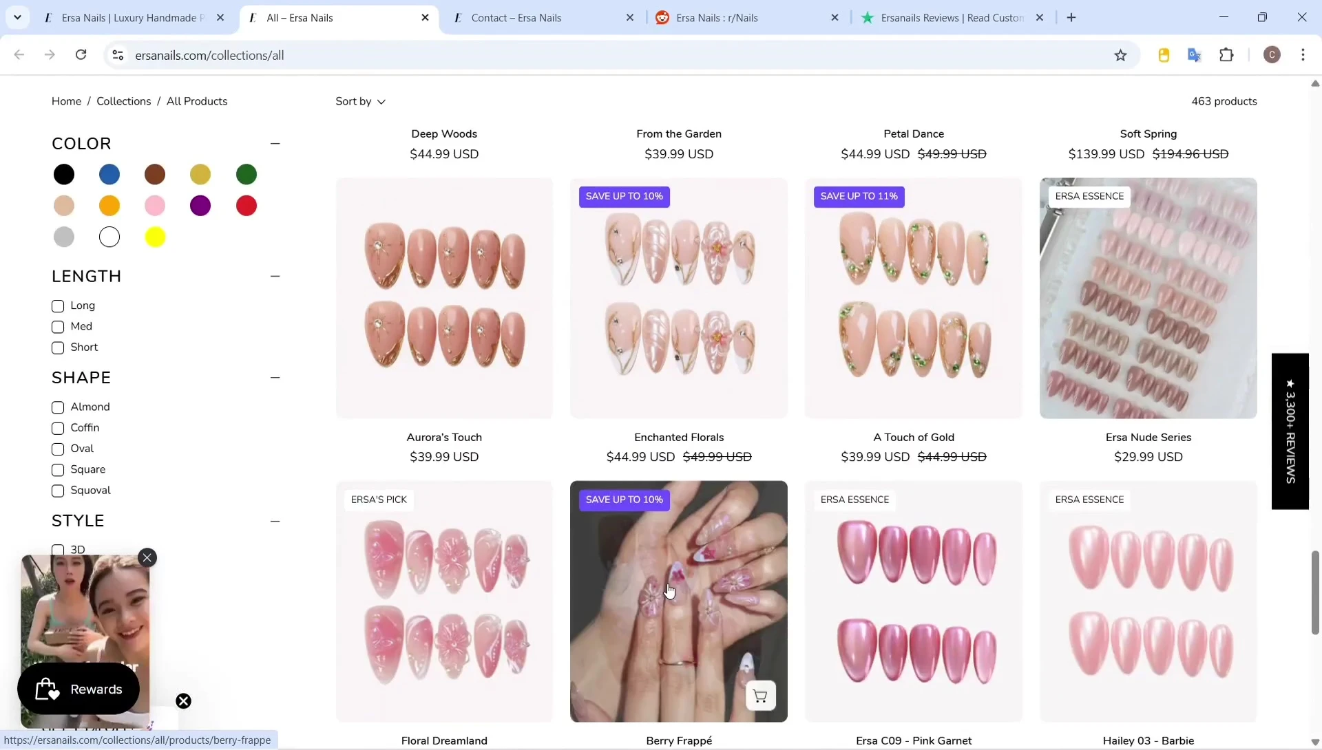 Screenshot emphasizing the absence of verified customer photos and videos.