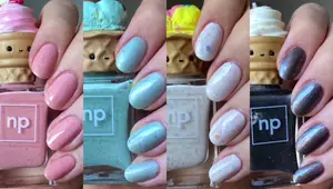 Nail Polish Review: Nailpollies Sundae Best Collection - Ice Cream Inspired Shades