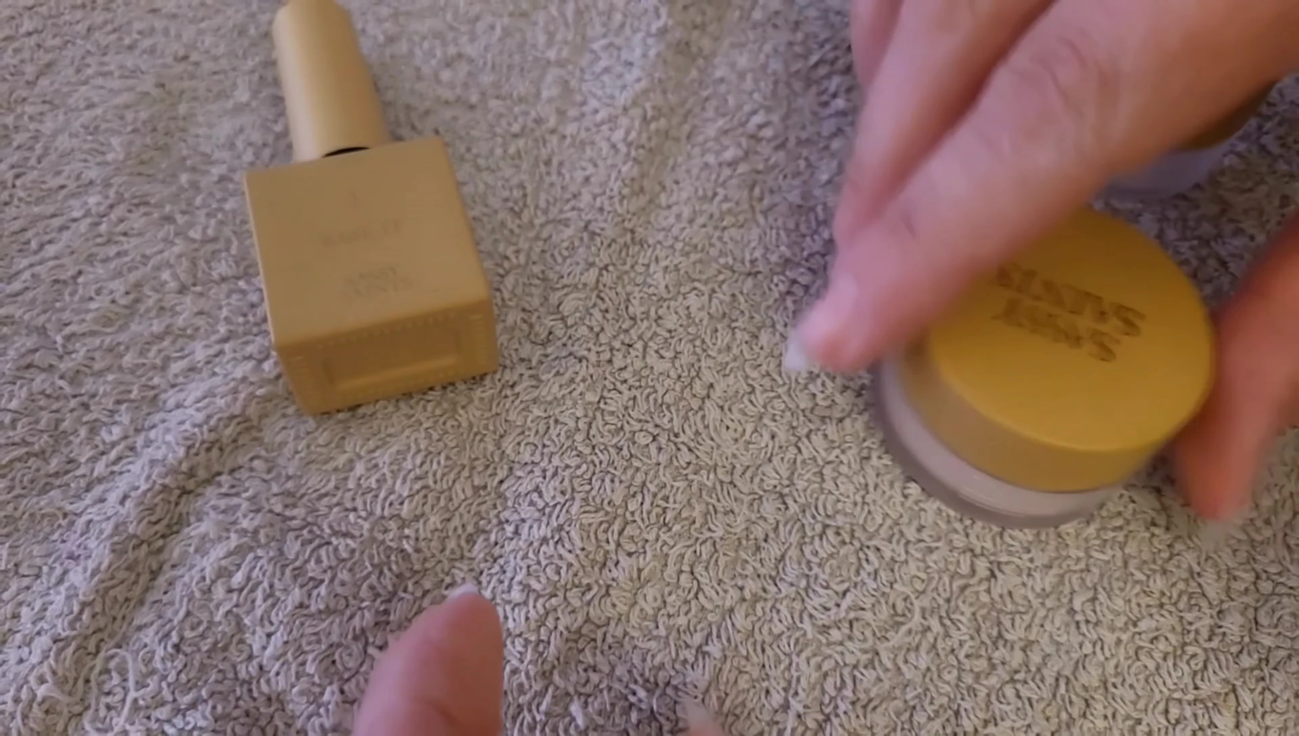Showing the acrylic powders.