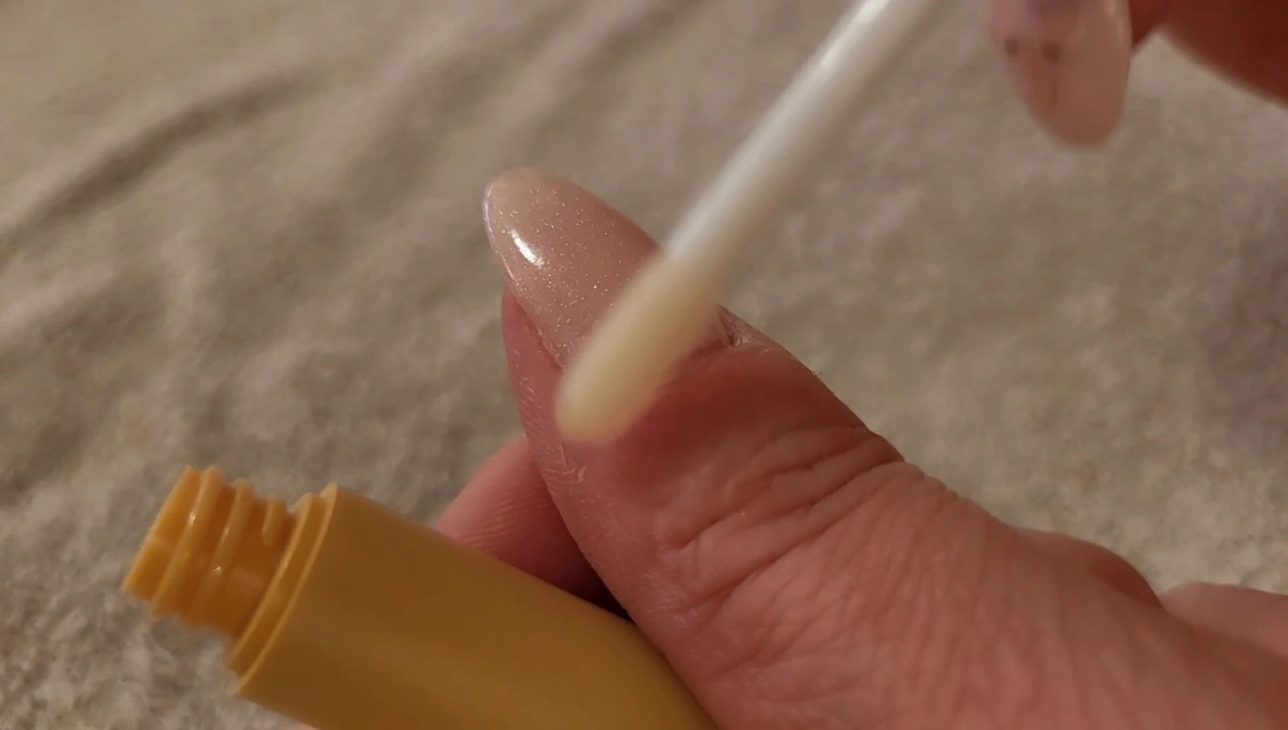 Final look of the finished nails.