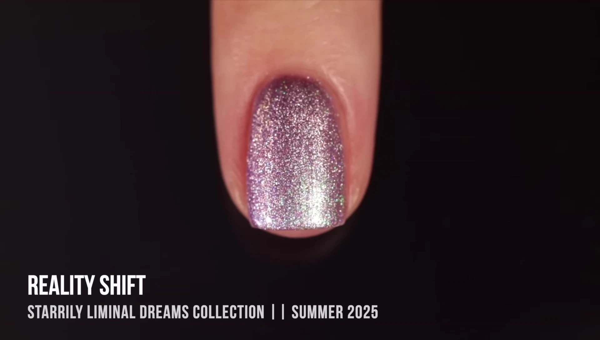 Velvet effect created with the Reality Shift polish.