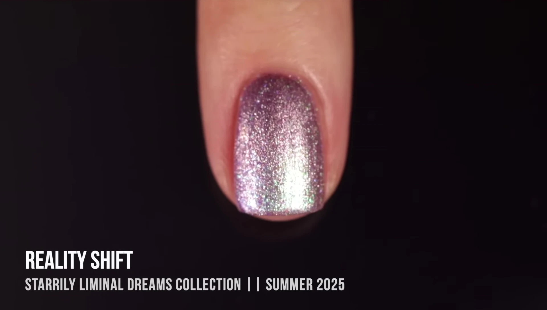 Cat-eye effect achieved with Reality Shift polish and Starrily's magnetic tool.