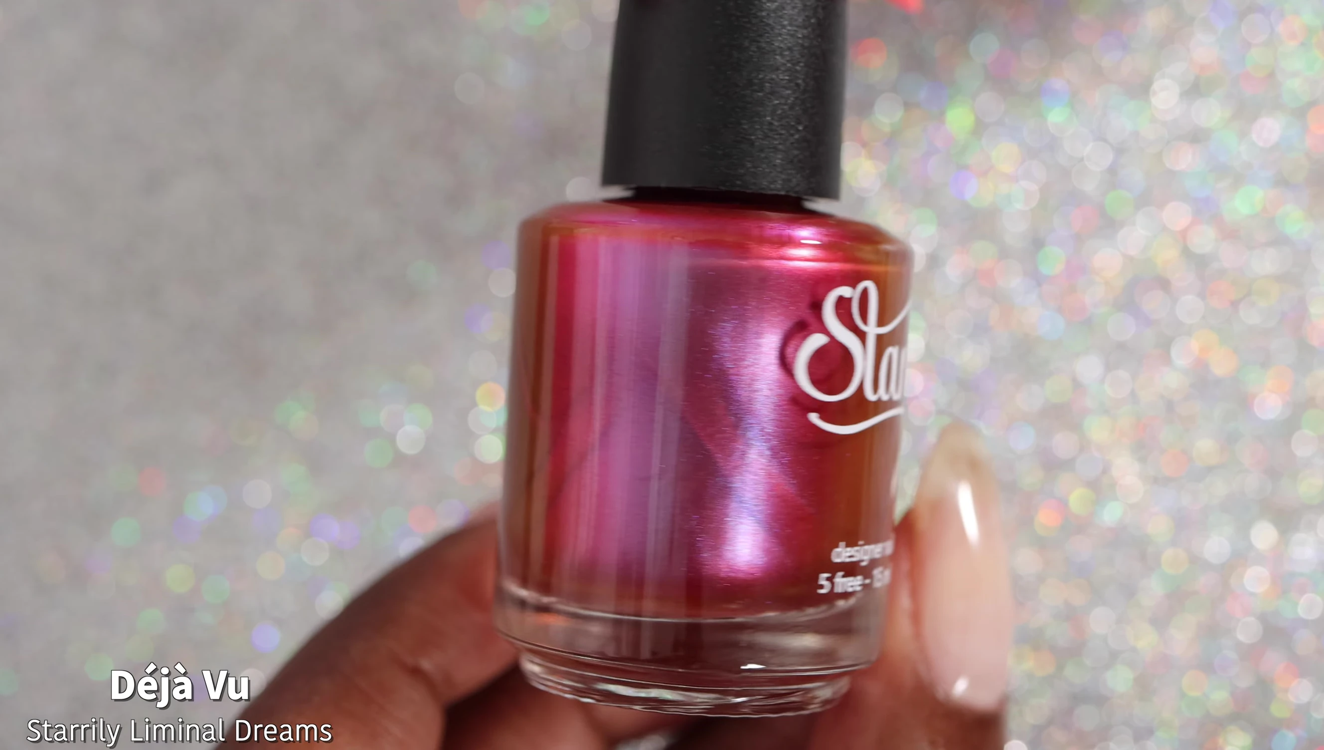 Deja Vu nail polish bottle
