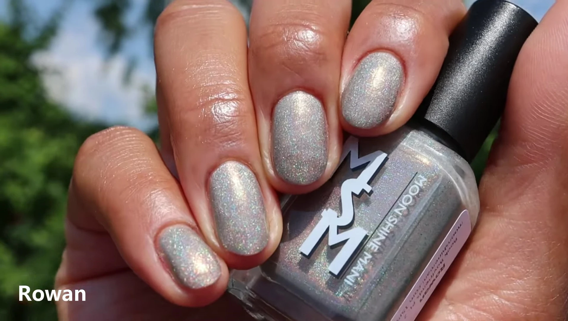 Rowan polish in sunlight