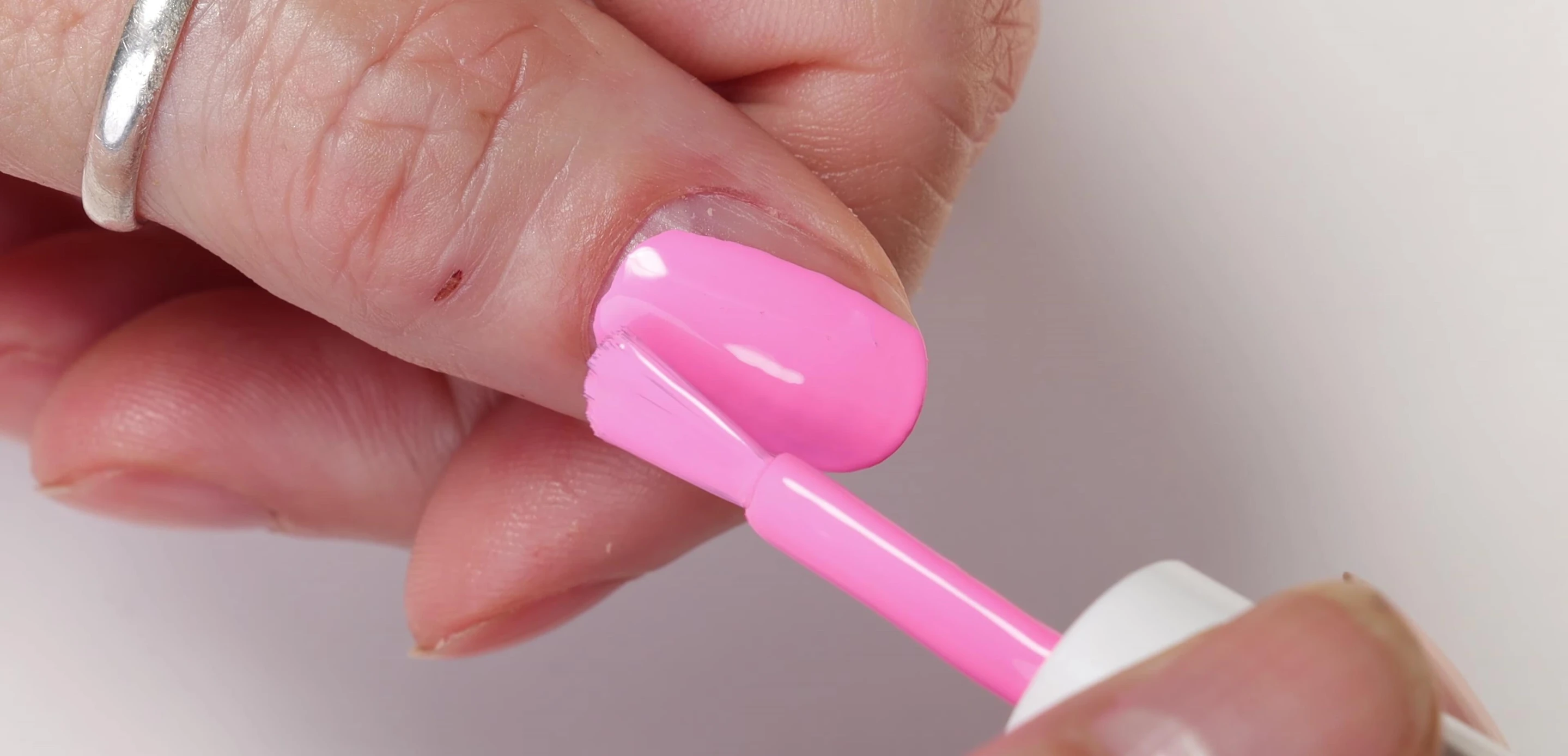Candy nail polish bottle and swatch