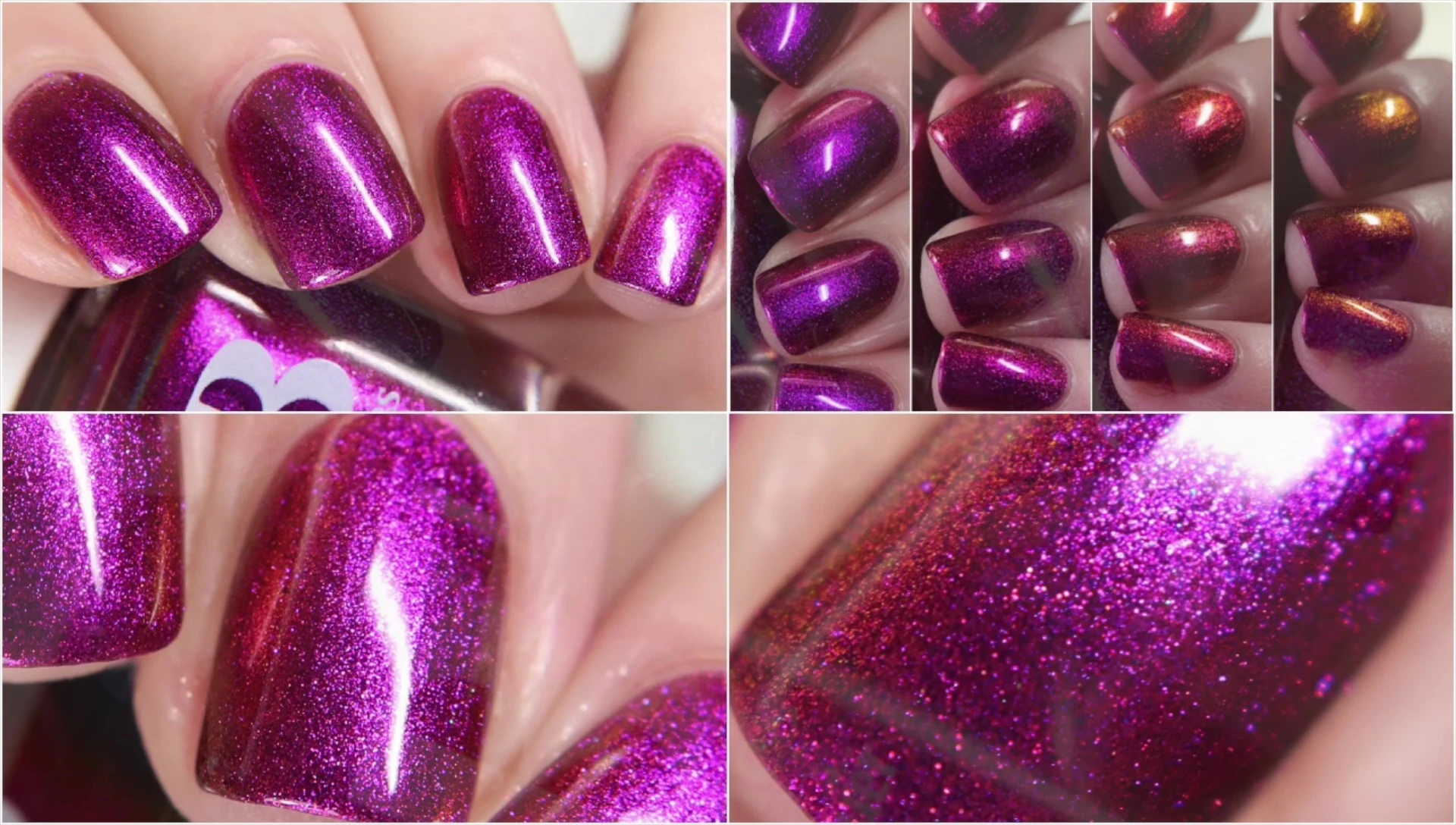 Close-up shot of 'Here for the Afterparty' polish on nails