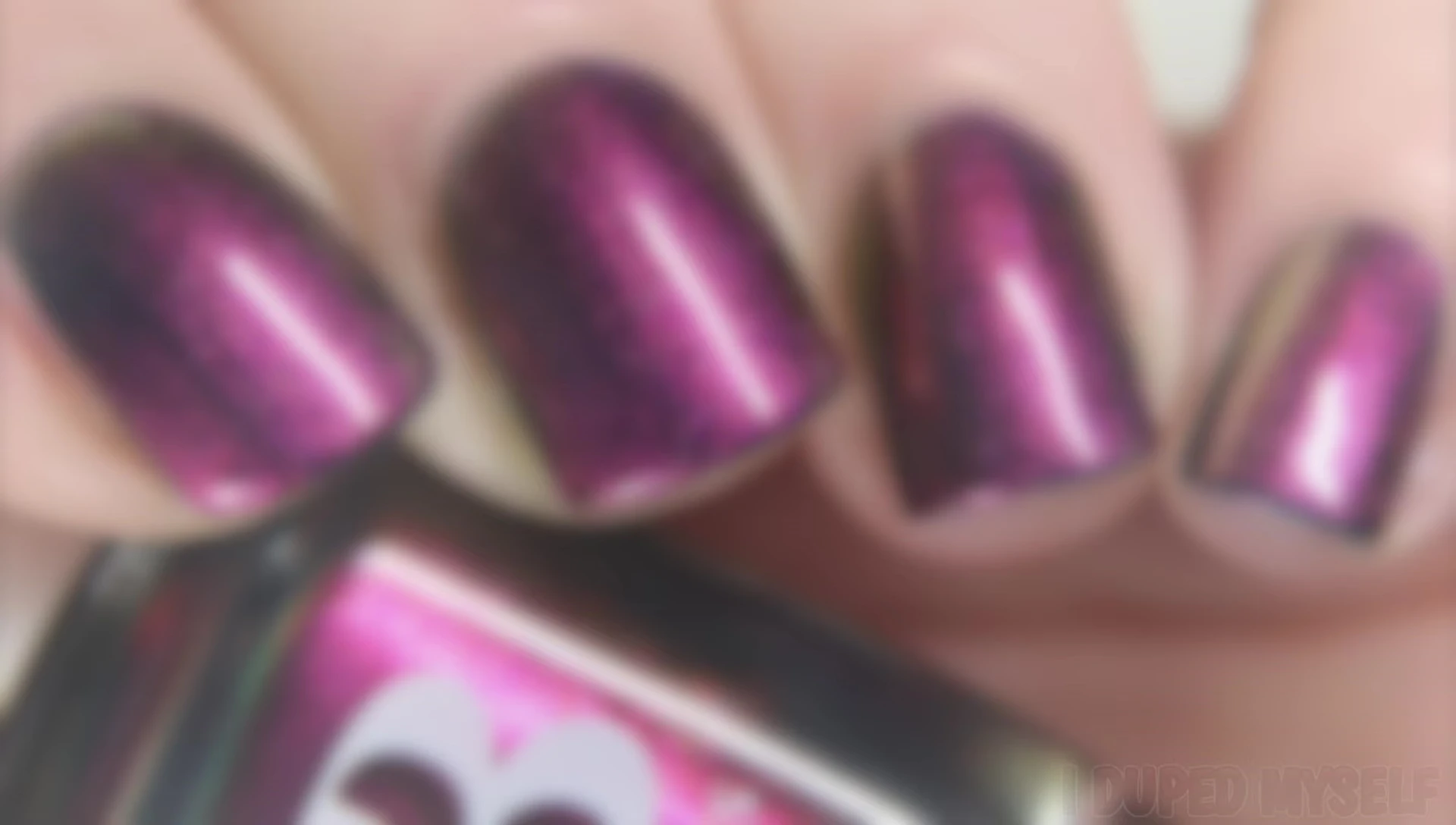 'I Duped Myself' polish swatch