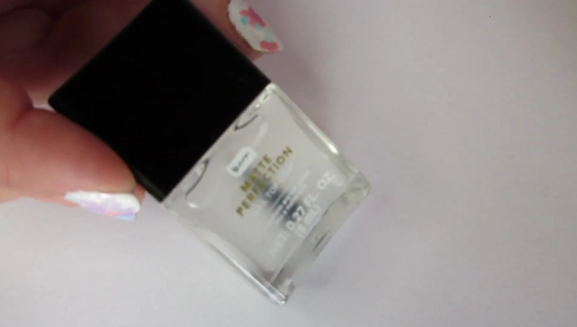 Bottle of the Be Pure Matte Perfection Top Coat