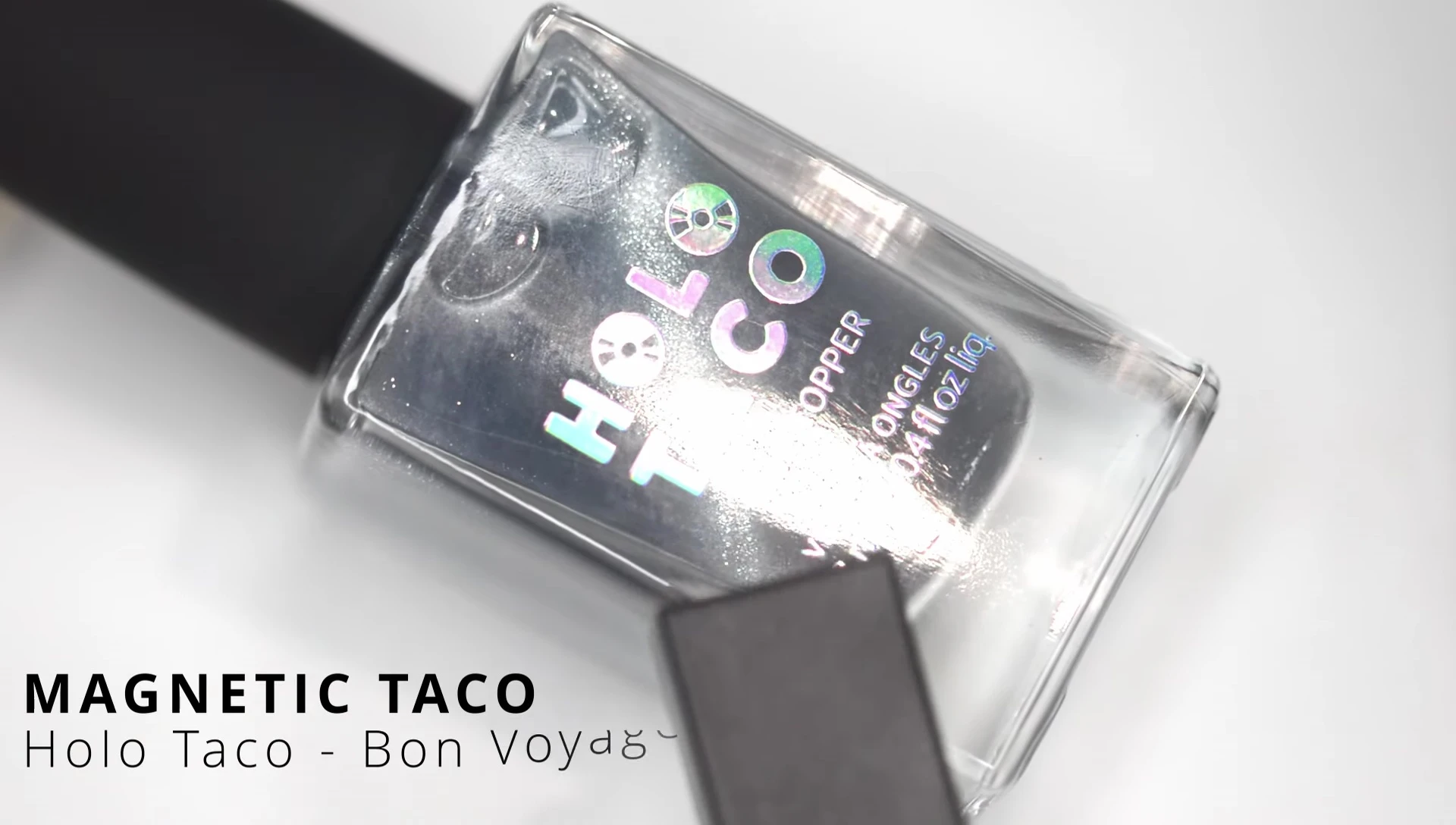 Close-up shot of the Magnetic Taco polish