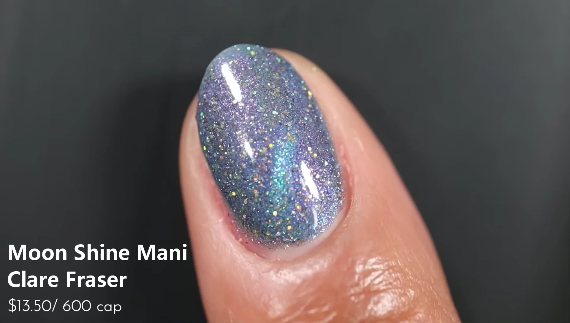 Magnetized and unmagnetized hand swatches of Claire Frasier.