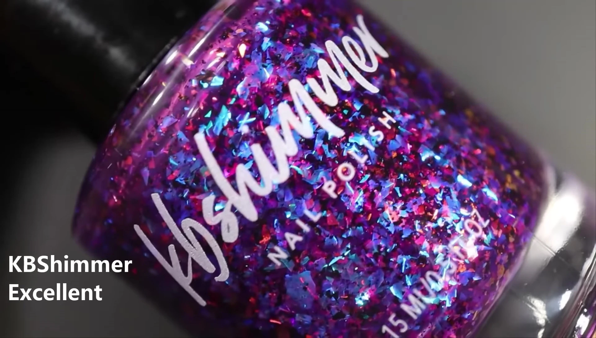Bottle shot of Excellent nail polish.