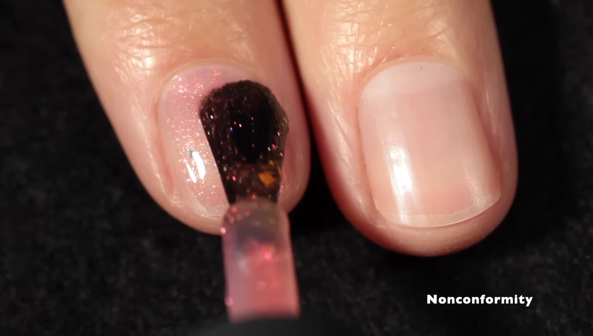 Swatch of 'Nonconformity' nail polish