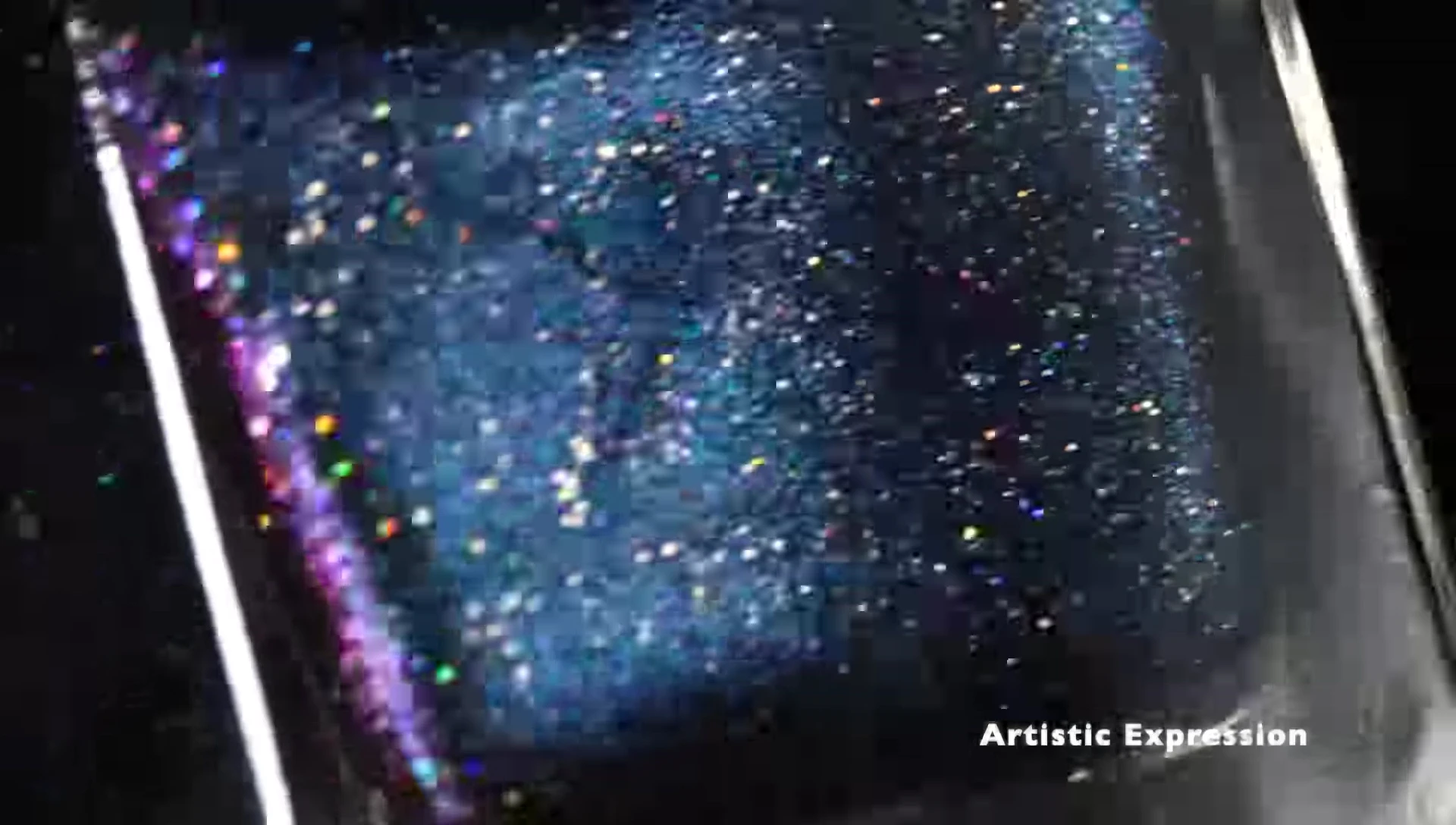 'Artistic Expression' polish close-up